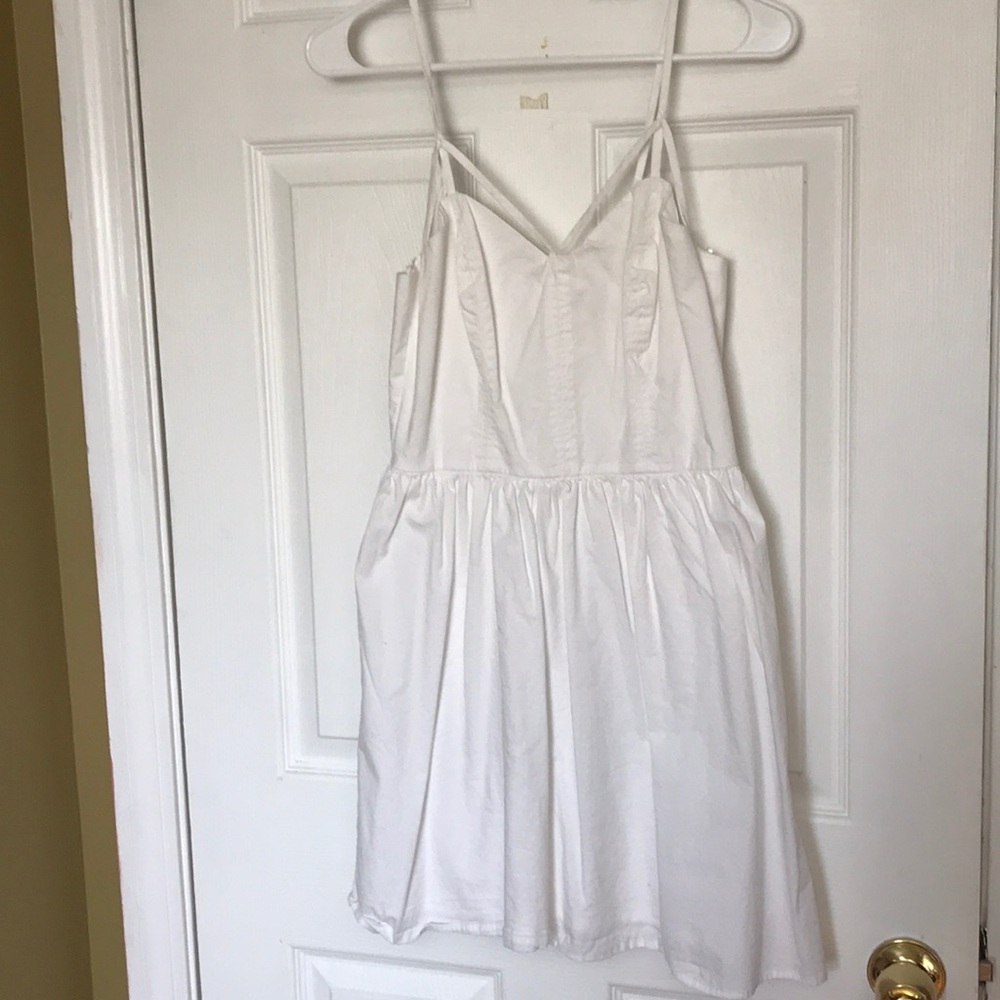 White Cotton Dress